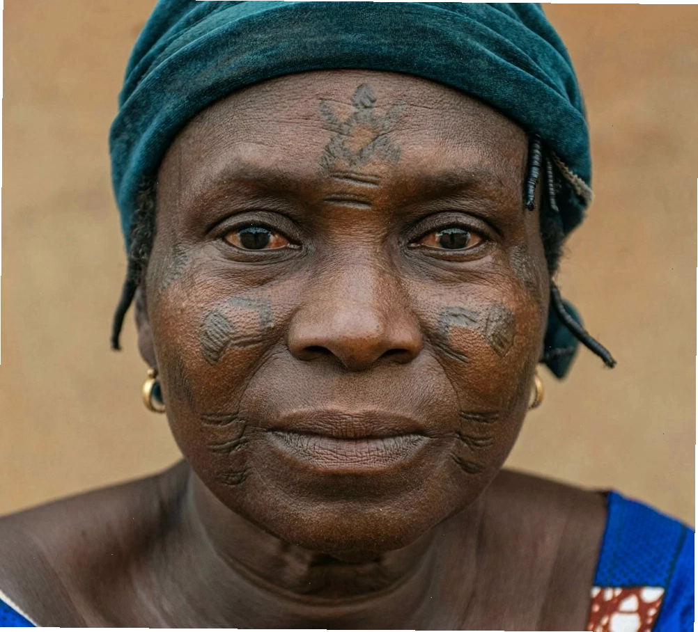 Hình ảnh minh họa kỹ thuật Scarification trên mặt