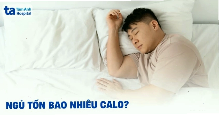 Hình ảnh minh họa việc tính toán lượng calo tiêu thụ khi ngủ