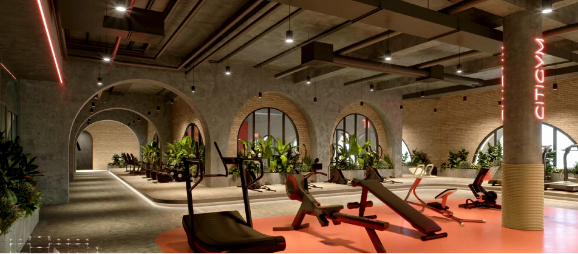 Hội viên tập luyện tại Citigym Lê Văn Việt