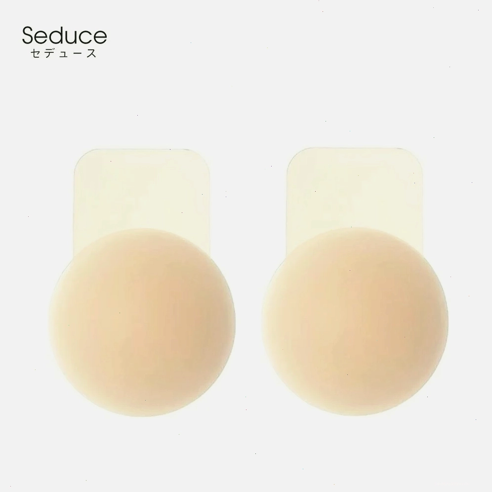 Hộp 1 cặp miếng dán ngực keo có tai nâng ngực silicon Seduce