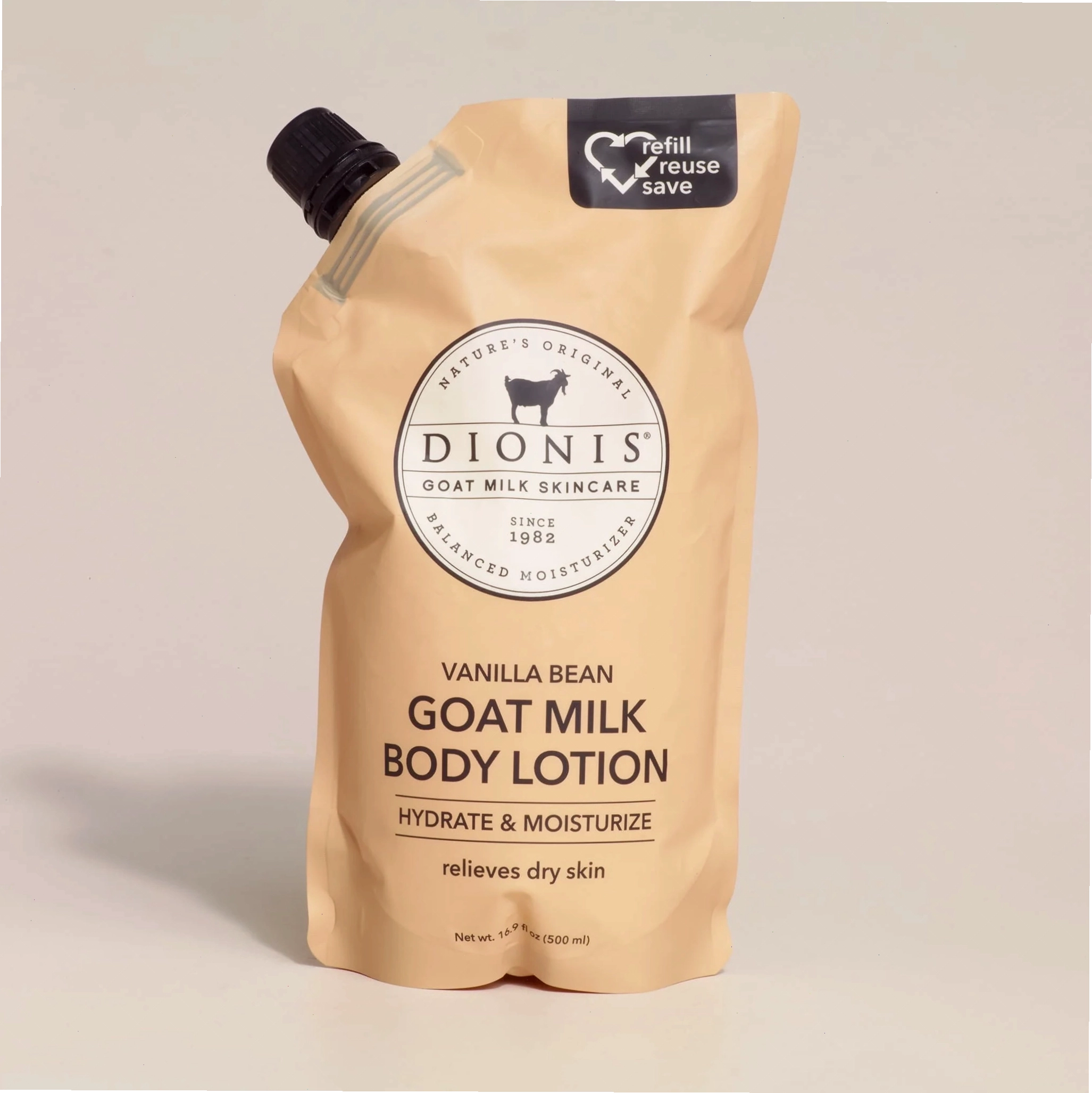 Hộp đựng quà sang trọng của Dionis Vanilla Bean Goat Milk Body Lotion