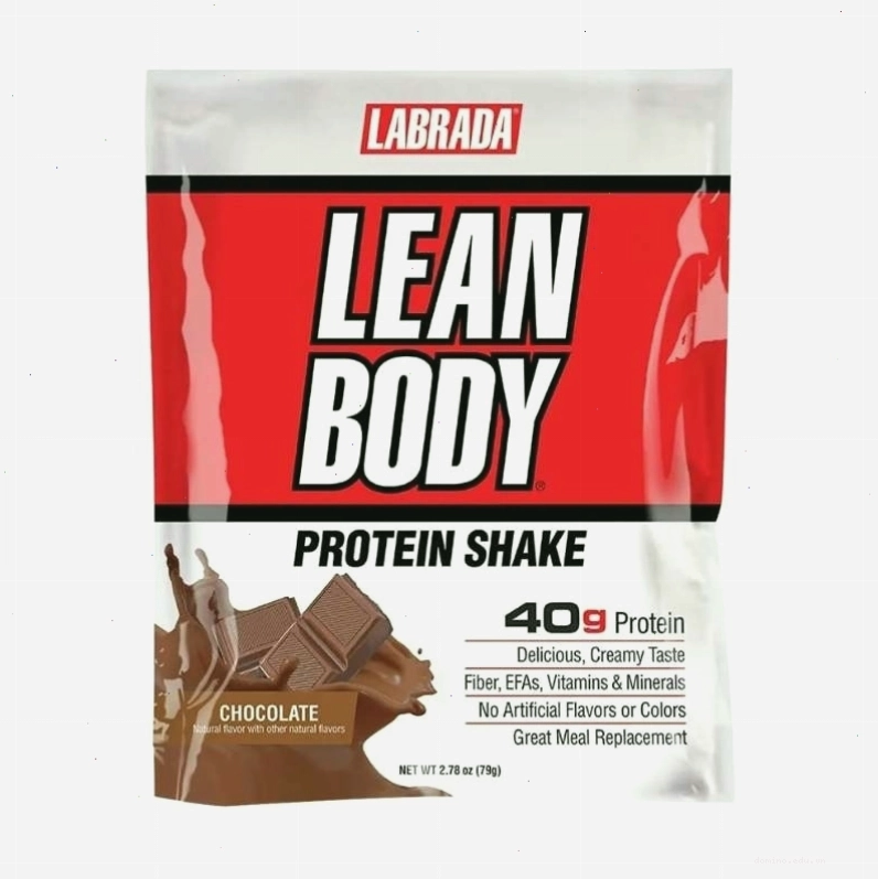Hộp sản phẩm Lean Body Protein Shake gói lẻ với nhiều hương vị hấp dẫn