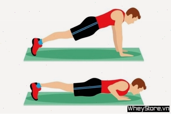 Hướng dẫn bài tập Push Up cho cơ ngực nam tại nhà
