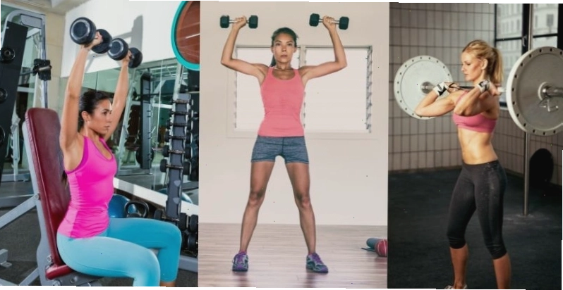 Hướng dẫn bài tập Shoulder Press cho nữ