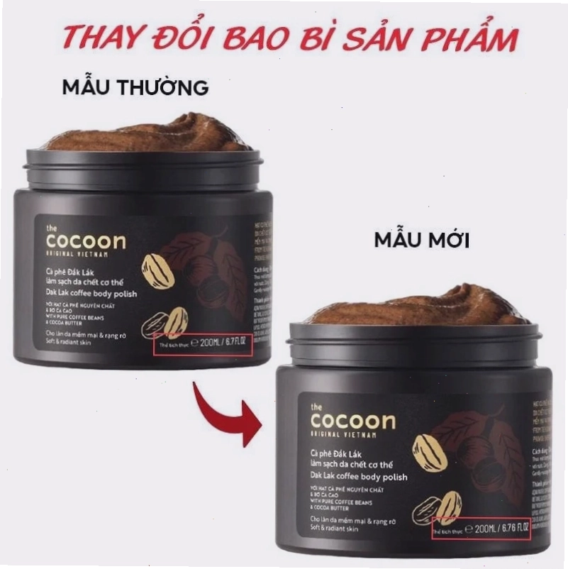 Hướng dẫn sử dụng Tẩy tế bào chết Cocoon Body