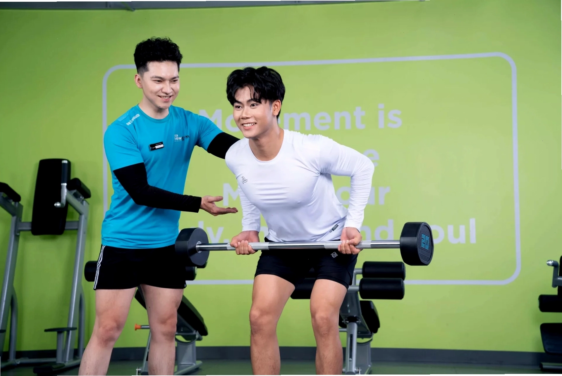 Hướng dẫn tập luyện miễn phí tại The New Gym