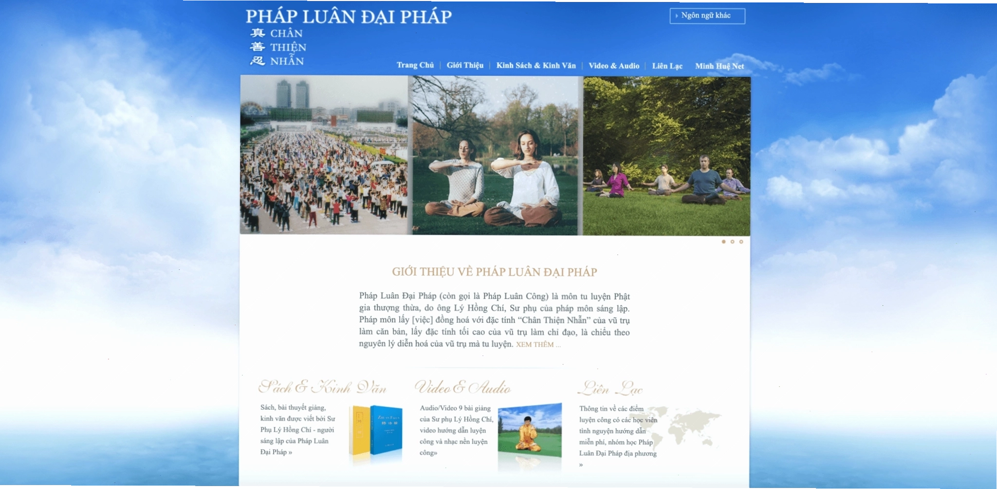 Hướng dẫn tập Pháp Luân Công bài tập tại nhà