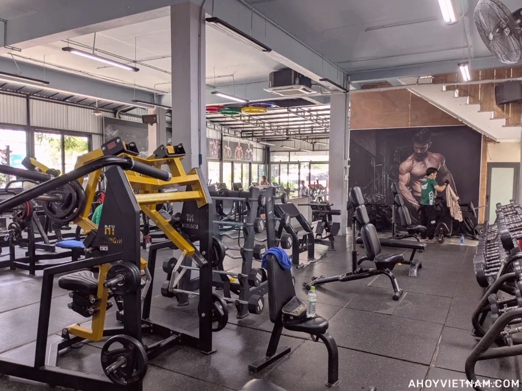 Inside FIT NATION, one of the favorite gyms in Hoi An