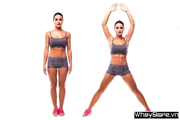 Jumping Jack khởi động cardio toàn thân