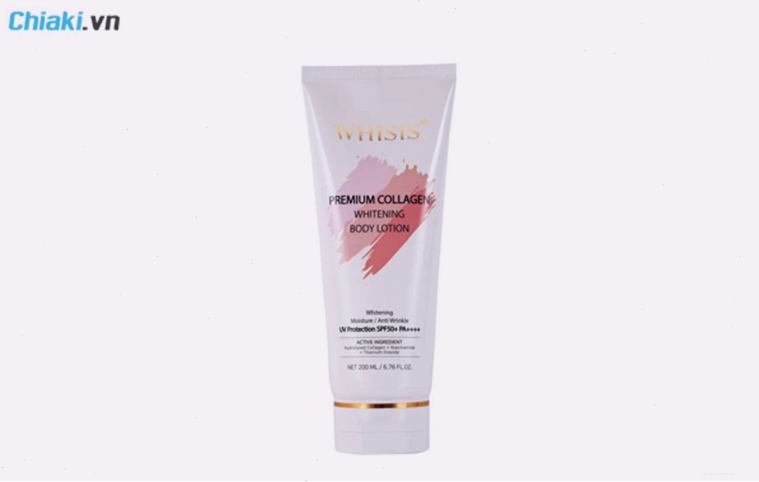 Kem dưỡng body cho bà bầu WHISIS Premium Collagen Whitening Body Lotion