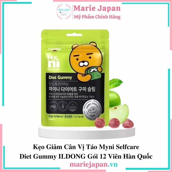 Kẹo Giảm Cân Vị Táo Myni Hàn Quốc: Giải Pháp An Toàn Cho Vóc Dáng
