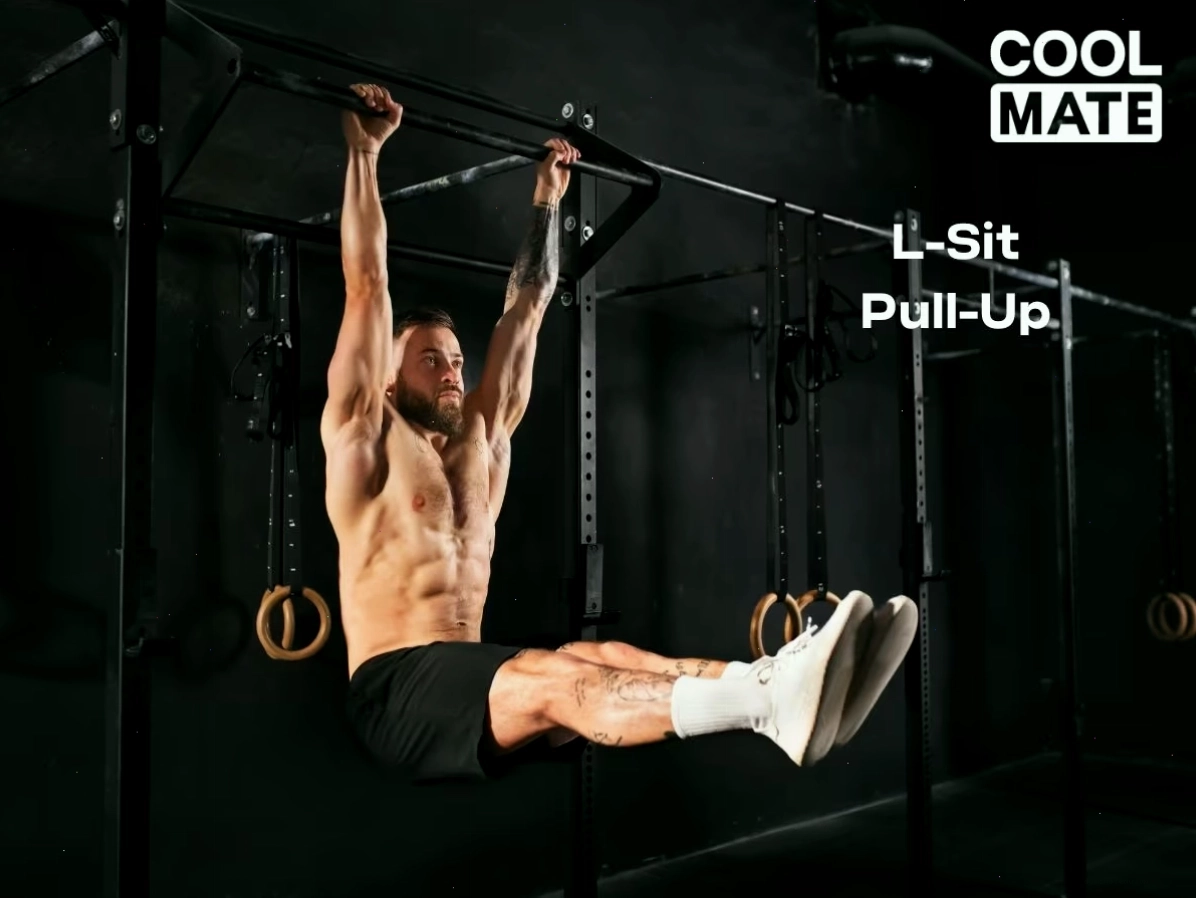 Kết hợp kéo xà và giữ tư thế L-Sit
