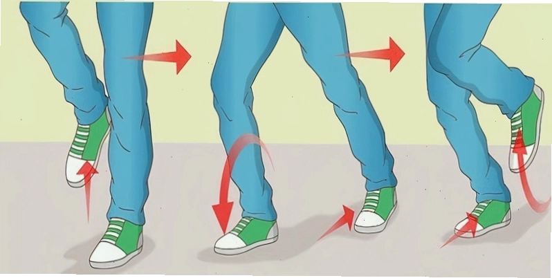 Kết hợp Running Man và T-Step trong Shuffle Dance
