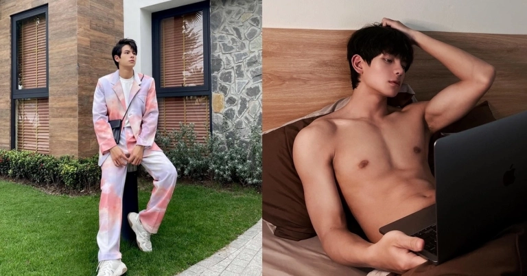 Khám phá ảnh body 6 múi: Vẻ đẹp săn chắc từ chàng trai trường Luật