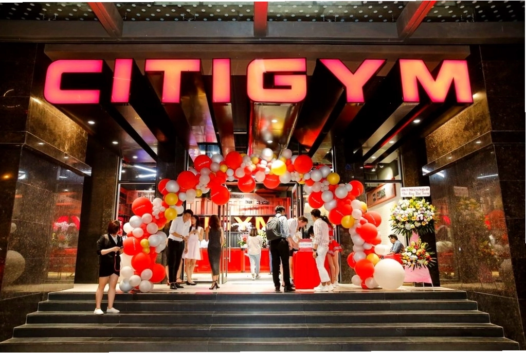 Không gian hiện đại tại Citigym Bến Vân Đồn