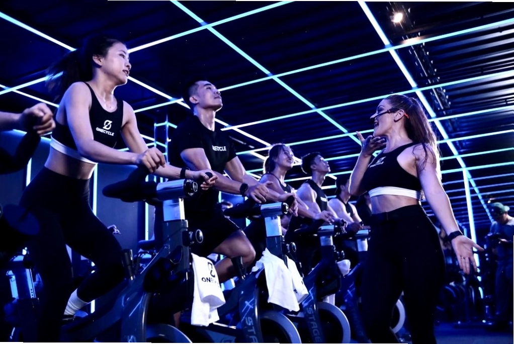 Không gian hiện đại tại một phòng gym ở Quận 1