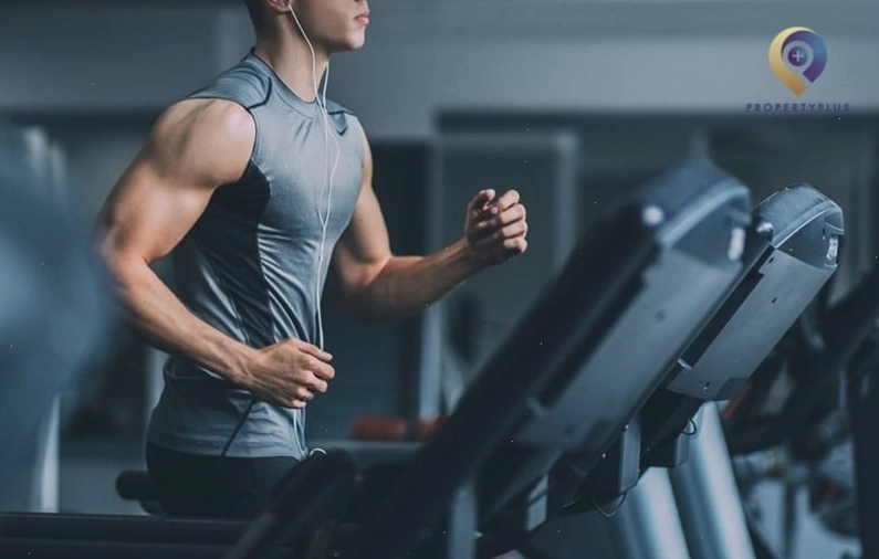 Không gian hiện đại tại Olympic Fitness & Yoga Hoàng Mai