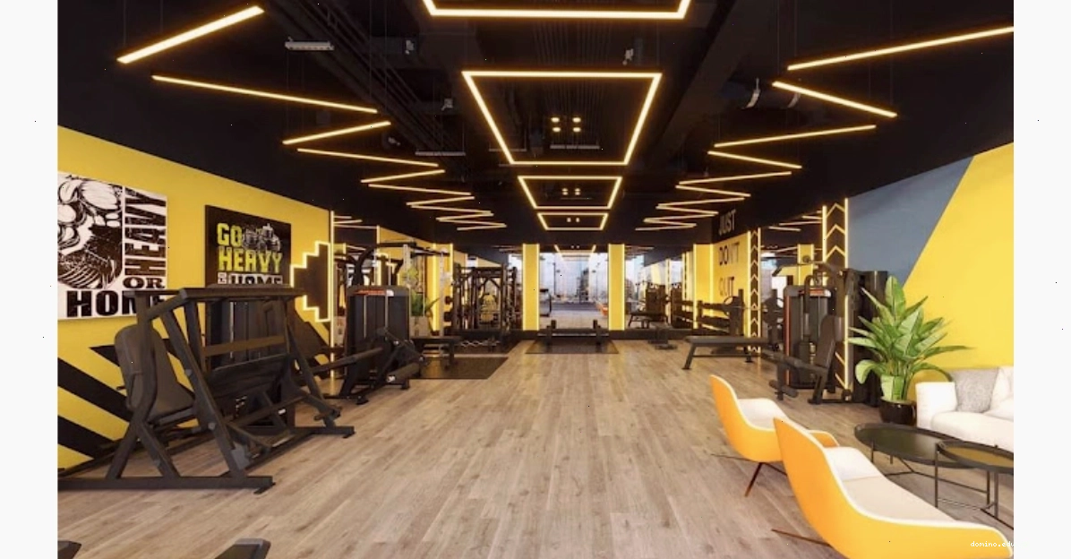 Không gian phòng tập đẹp mắt tại Royal Fitness Center