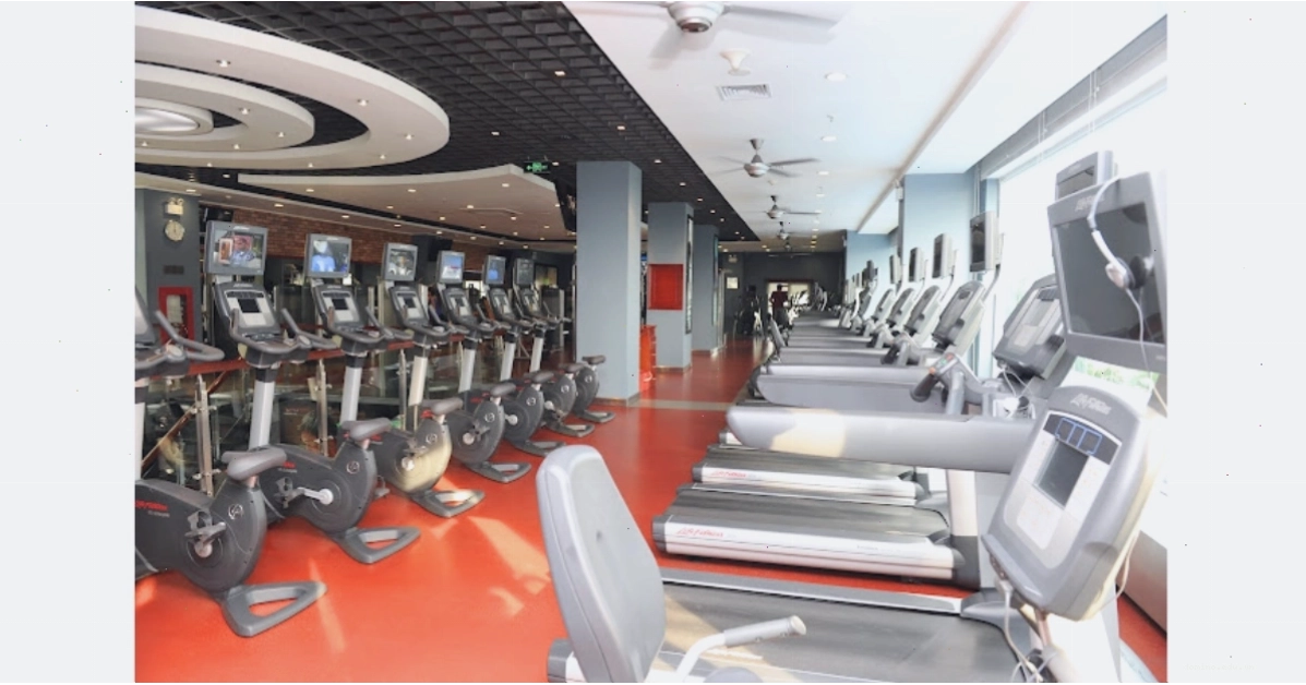 Không gian phòng tập đẹp mắt tại Star Fitness