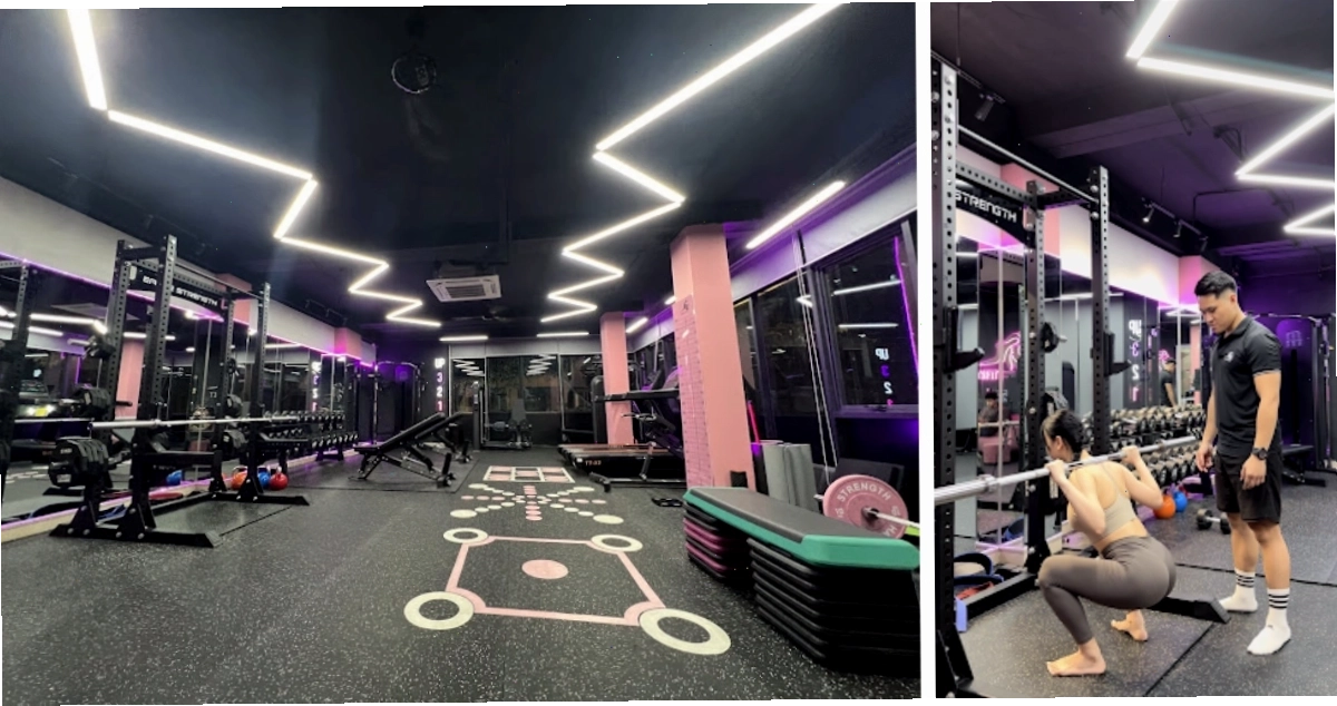 Không gian phòng tập đẹp mắt tại T2FIT cơ sở Thanh Xuân