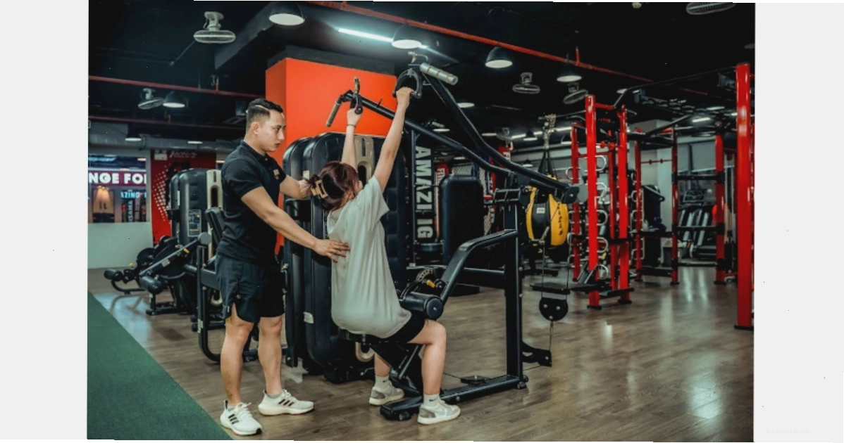 Không gian phòng tập đẹp mắt tại T2FIT cơ sở Thanh Xuân