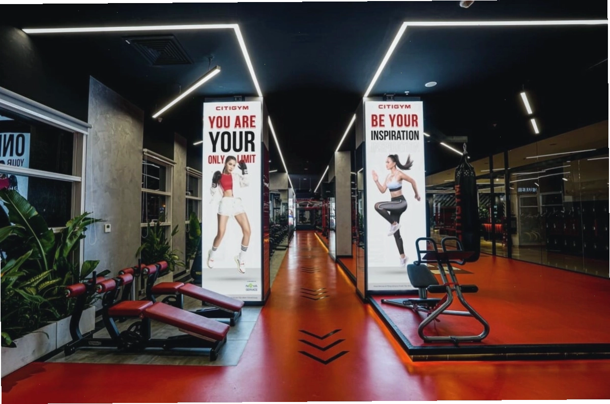 Không gian sang trọng của CITIGYM Sunrise Quận 7