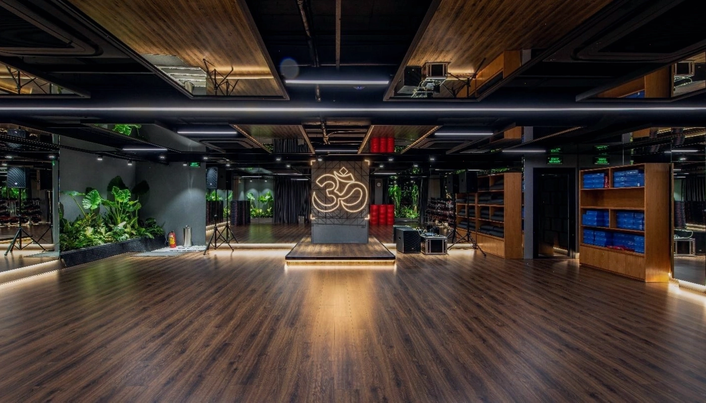 Không gian sảnh đón khách sang trọng tại Citigym Lê Lợi