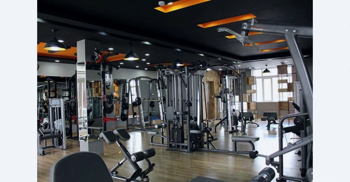 Không gian tập luyện đẹp mắt tại MegaFit Fitness