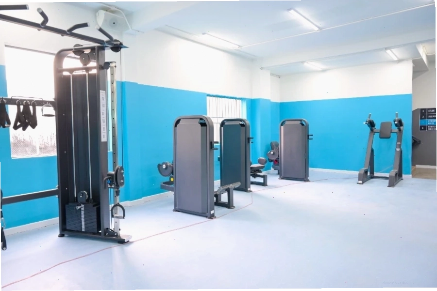 Không gian tập luyện sạch sẽ tại The New Gym