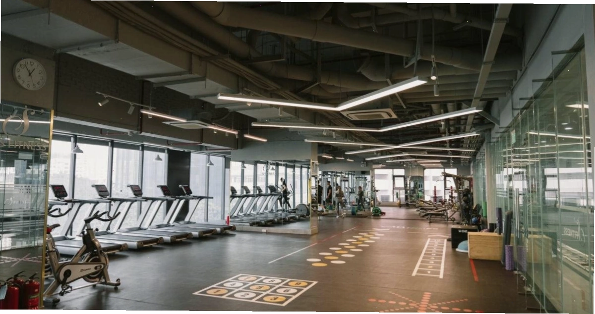 Không gian tập luyện tại S'Fitness Yoga & Kickboxing, có tùy chọn tập luyện riêng với PT