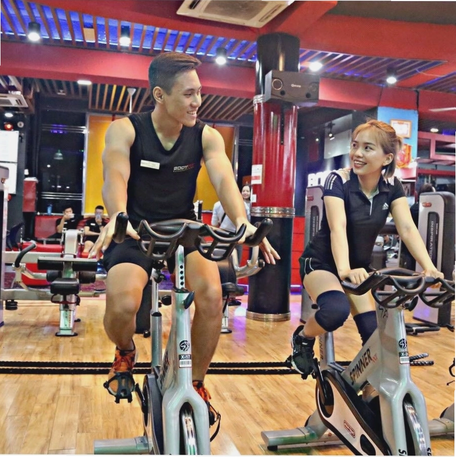 Không gian tập luyện tại The New Gym