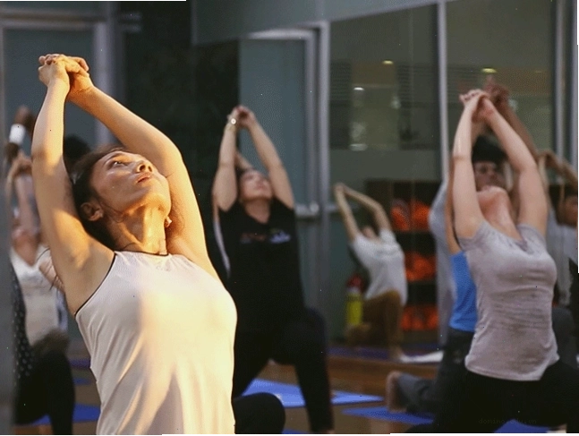 Không gian tập luyện Yoga tại Ocean Gym Gò Vấp