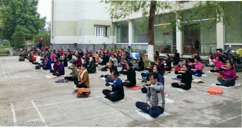 Không gian yên tĩnh dành cho việc luyện tập Pháp Luân Công