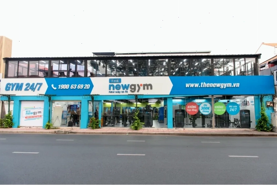 Khu vực Cardio hiện đại tại The New Gym Điện Biên Phủ