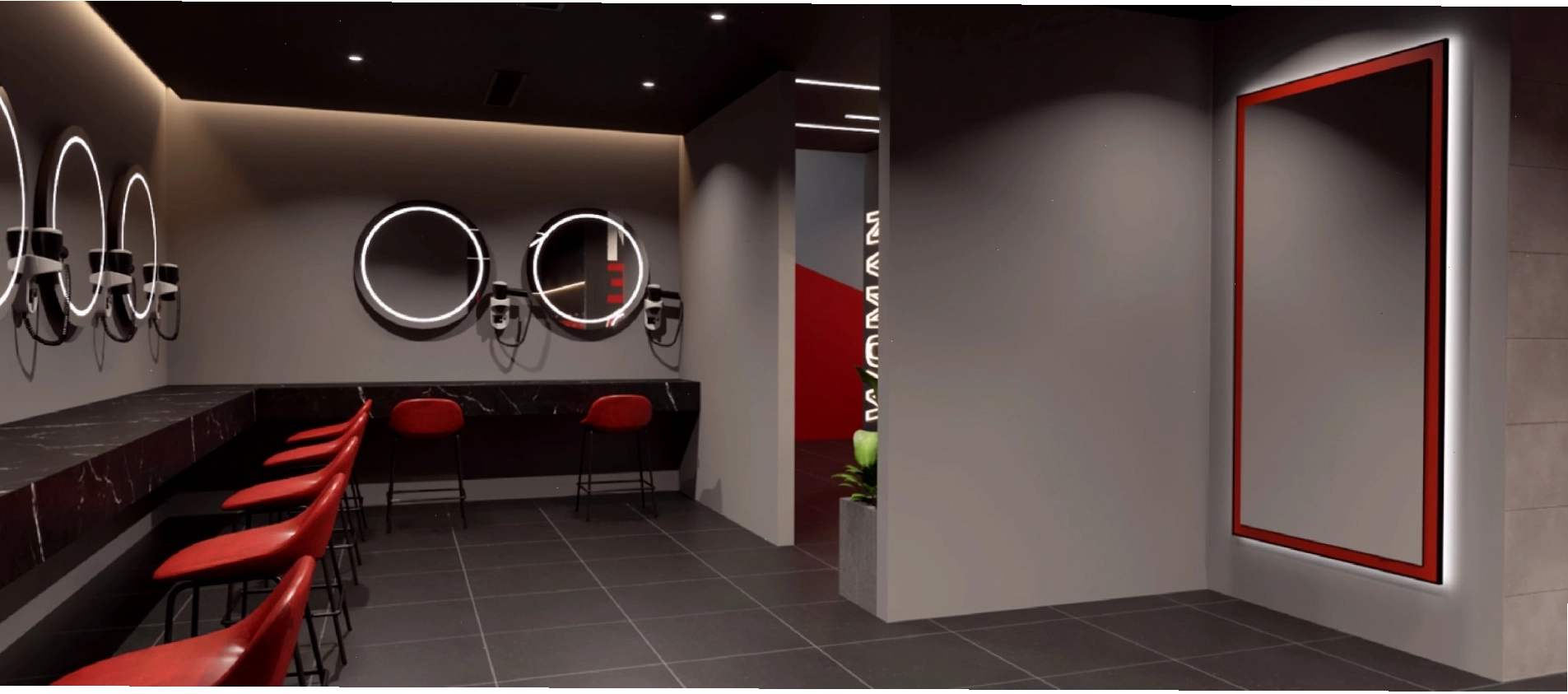 Khu vực lễ tân Citigym Trường Chinh