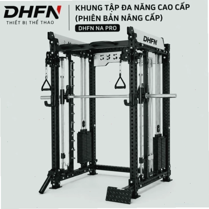 Khung tập đa năng DHFN NA PRO – Giải pháp tập luyện toàn diện cho phòng Gym và Home Gym