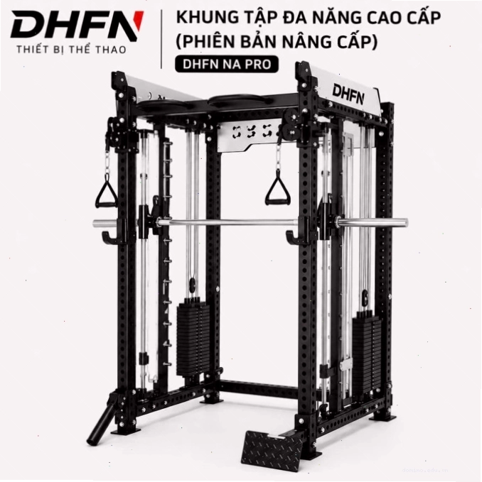 Khung tập đa năng DHFN NA PRO – Giải pháp tập luyện toàn diện cho phòng Gym và Home Gym