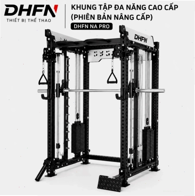 Khung tập đa năng DHFN NA PRO giải pháp toàn diện cho phòng gym và home gym