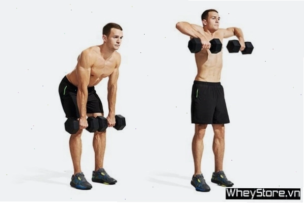 Kỹ thuật Dumbbell High Pull cho cơ cầu vai
