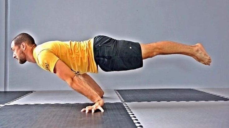 Learn the Planche to build incredible straight arm strength