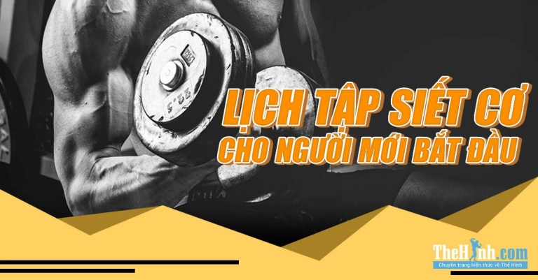 Lịch Tập Siết Cơ Giảm Mỡ Cho Nam: Bí Quyết Sở Hữu Vóc Dáng Săn Chắc