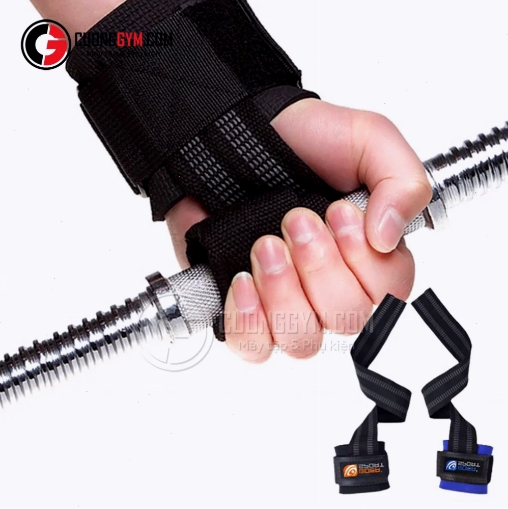Lifting straps giúp bạn cầm nắm dụng cụ tập chắc chắn hơn