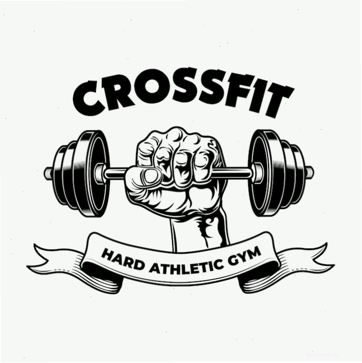 Logo gym hình sư tử thể hiện sức mạnh và sự thống lĩnh