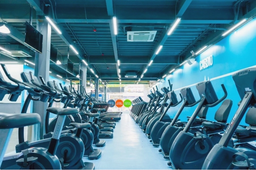 Lớp học Yoga tại The New Gym Nguyễn Thị Thập