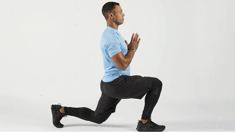 Lunge là bài tập gym đơn giản giúp đốt cháy mỡ thừa