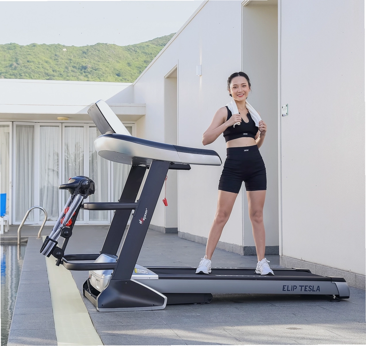 Máy chạy bộ Okachi với nhiều chương trình tập luyện