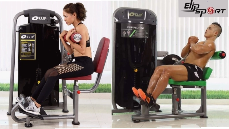 Máy gập bụng Elip