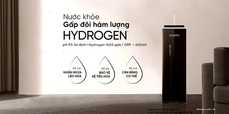 Máy lọc nước Hydrogen Mutosi - “Bảo vệ và nâng tầm sức khỏe chuẩn Nhật”