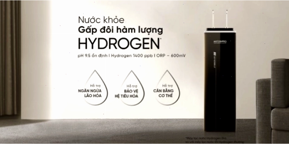 Máy lọc nước Hydrogen Mutosi