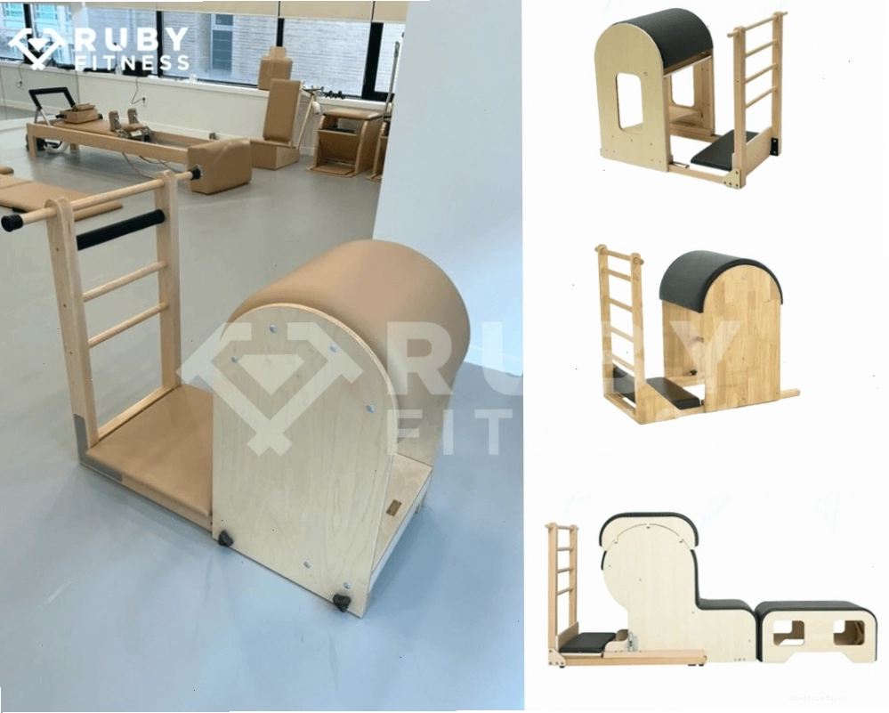 Máy Reformer kết hợp Half Tower tăng cường bài tập